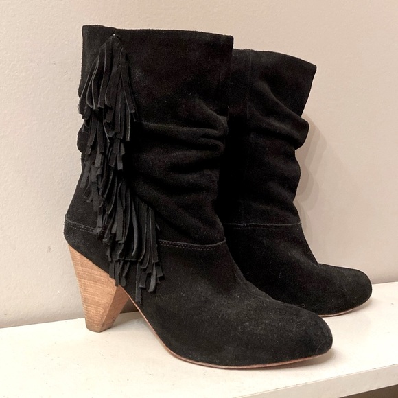 Vintage Fringed Booties - Picture 3 of 7